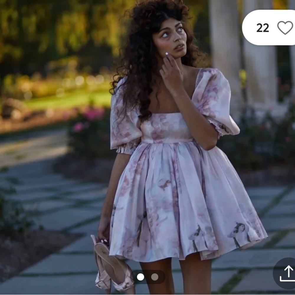 Selkie Venus Puff Dress- Reformation